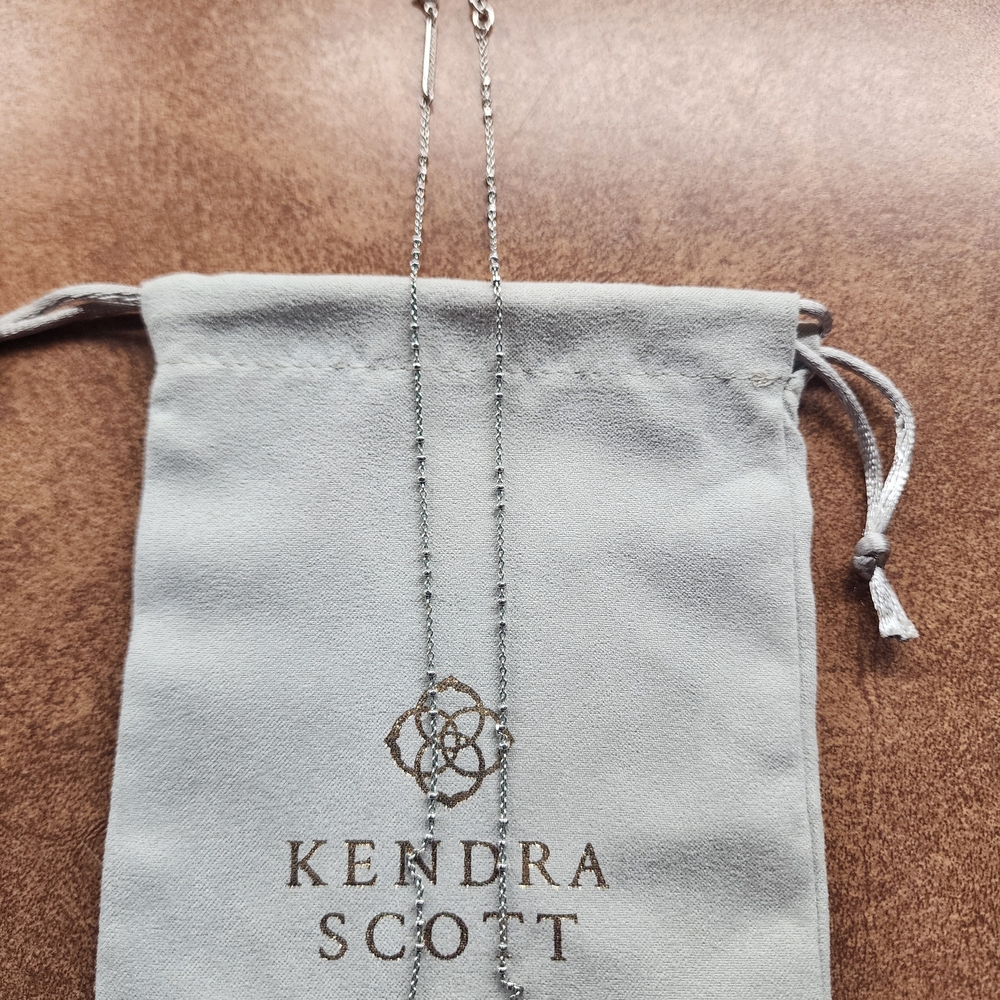 Kendra Scott Silver Statement Earrings